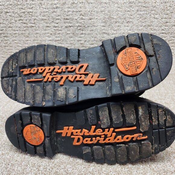 Harley Davidson Super Guard Steel Toe Boots Mens Size 8.5 Durable Waterproof